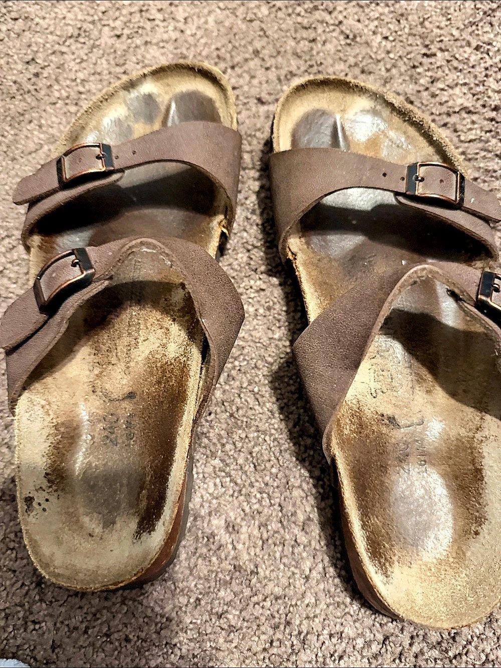Birkenstock Mayari Brown Buckle Sandals